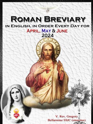 cover image of The Roman Breviary in English, in Order, Every Day for April, May, June 2024